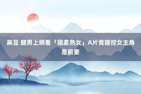 麻豆 醋男上網看「國產熟女」A片竟瞎控女主角是前妻
