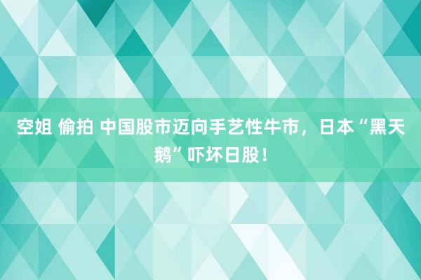 空姐 偷拍 中国股市迈向手艺性牛市，日本“黑天鹅”吓坏日股！